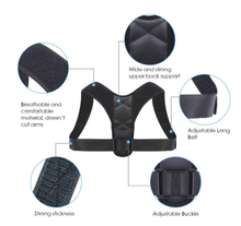 Load image into Gallery viewer, Posture Corrector and Back Support