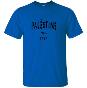 MENS FREE PALESTINE GAZA PARIS T SHIRT FASHION TUMBLR DOPE 100% cotton high quality