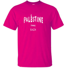 Load image into Gallery viewer, MENS FREE PALESTINE GAZA PARIS T SHIRT FASHION TUMBLR DOPE 100% cotton high quality