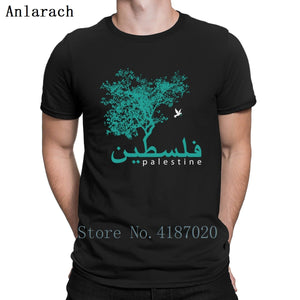 Palestine Tree Tshirt Costume Cotton Character New Style Tshirt For Men Standard Tee Tops Gift Tee Shirt Summer