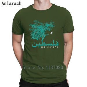 Palestine Tree Tshirt Costume Cotton Character New Style Tshirt For Men Standard Tee Tops Gift Tee Shirt Summer