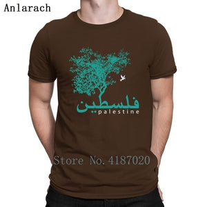 Palestine Tree Tshirt Costume Cotton Character New Style Tshirt For Men Standard Tee Tops Gift Tee Shirt Summer