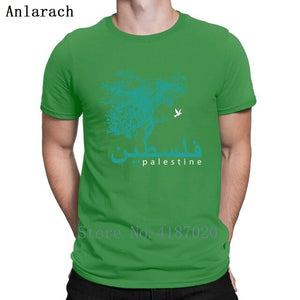 Palestine Tree Tshirt Costume Cotton Character New Style Tshirt For Men Standard Tee Tops Gift Tee Shirt Summer