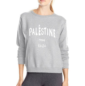 gift for people of Gaza women sweatshirt Gaza Palestine doesn't belong to Paris 2020 autumn winter style slim fit woman hoodies