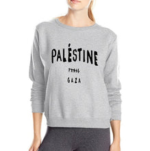 Load image into Gallery viewer, gift for people of Gaza women sweatshirt Gaza Palestine doesn&#39;t belong to Paris 2020 autumn winter style slim fit woman hoodies