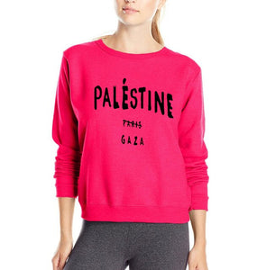 gift for people of Gaza women sweatshirt Gaza Palestine doesn't belong to Paris 2020 autumn winter style slim fit woman hoodies