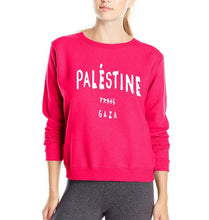 Load image into Gallery viewer, gift for people of Gaza women sweatshirt Gaza Palestine doesn&#39;t belong to Paris 2020 autumn winter style slim fit woman hoodies
