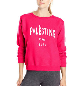 gift for people of Gaza women sweatshirt Gaza Palestine doesn't belong to Paris 2020 autumn winter style slim fit woman hoodies